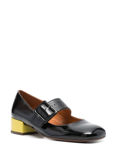 Black and yellow 40mm Unari pumps Chie mihara - women CHIE MIHARA | UNARINGR